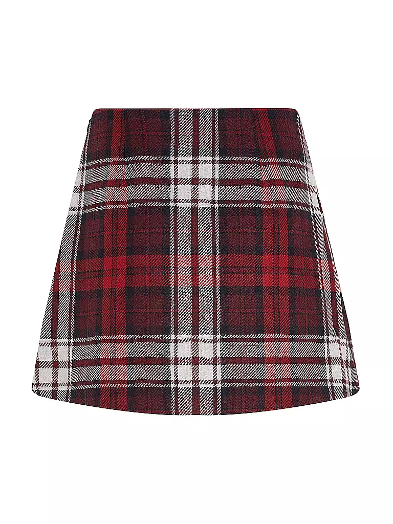 TOMMY HILFIGER | Minirock | Rouge foncé