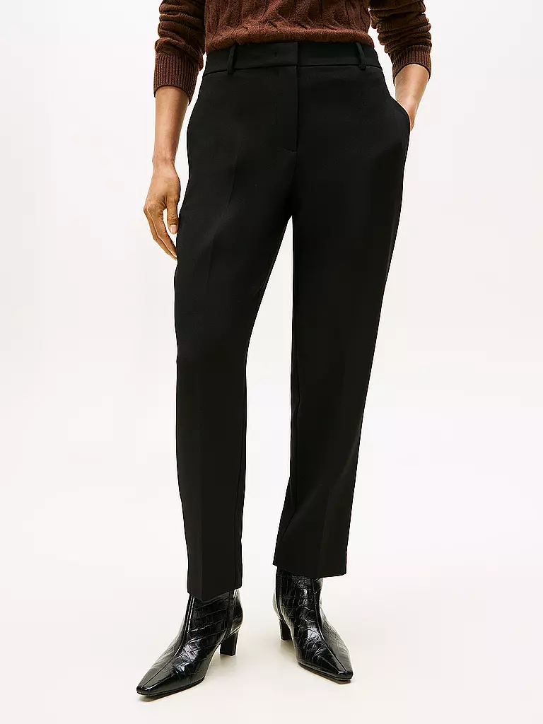 TOMMY HILFIGER | Pantalon de tailleur 7/8 | Noir
