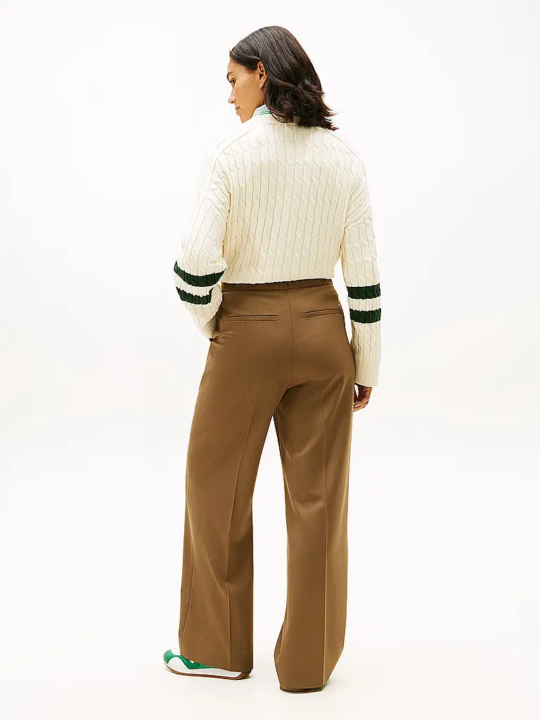 TOMMY HILFIGER | Pantalon de tailleur | Marron