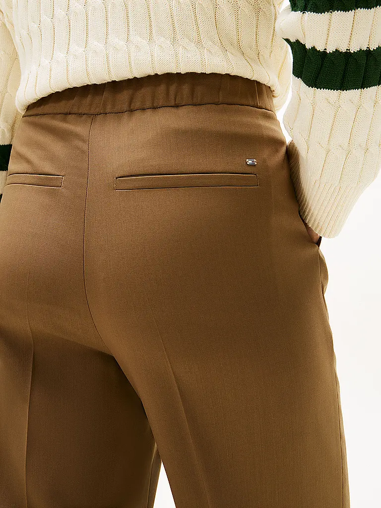 TOMMY HILFIGER | Pantalon de tailleur | Marron