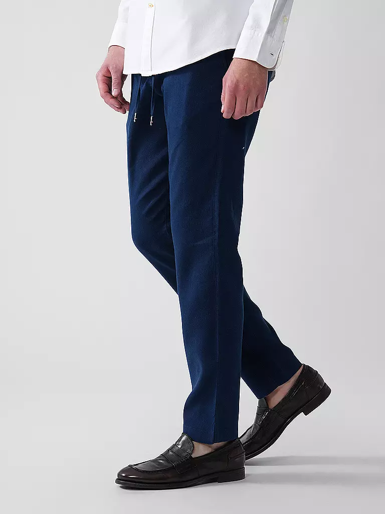 TOMMY HILFIGER | Pantalon en lin SORONA | blau
