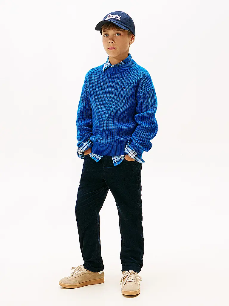 TOMMY HILFIGER | Pantalon garçon | Bleu foncé