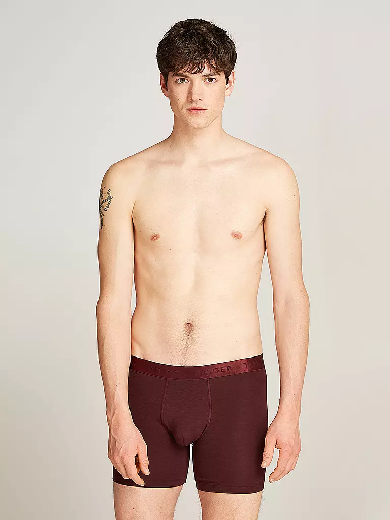 TOMMY HILFIGER | Pantalons lot de 3 multi | dunkelrot