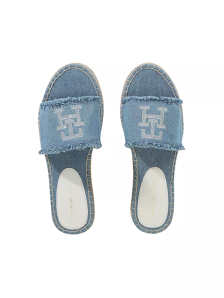TOMMY HILFIGER | Pantoletten | Bleu clair