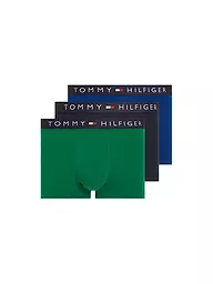 TOMMY HILFIGER | Lot de 3 slips multi | Vert foncé