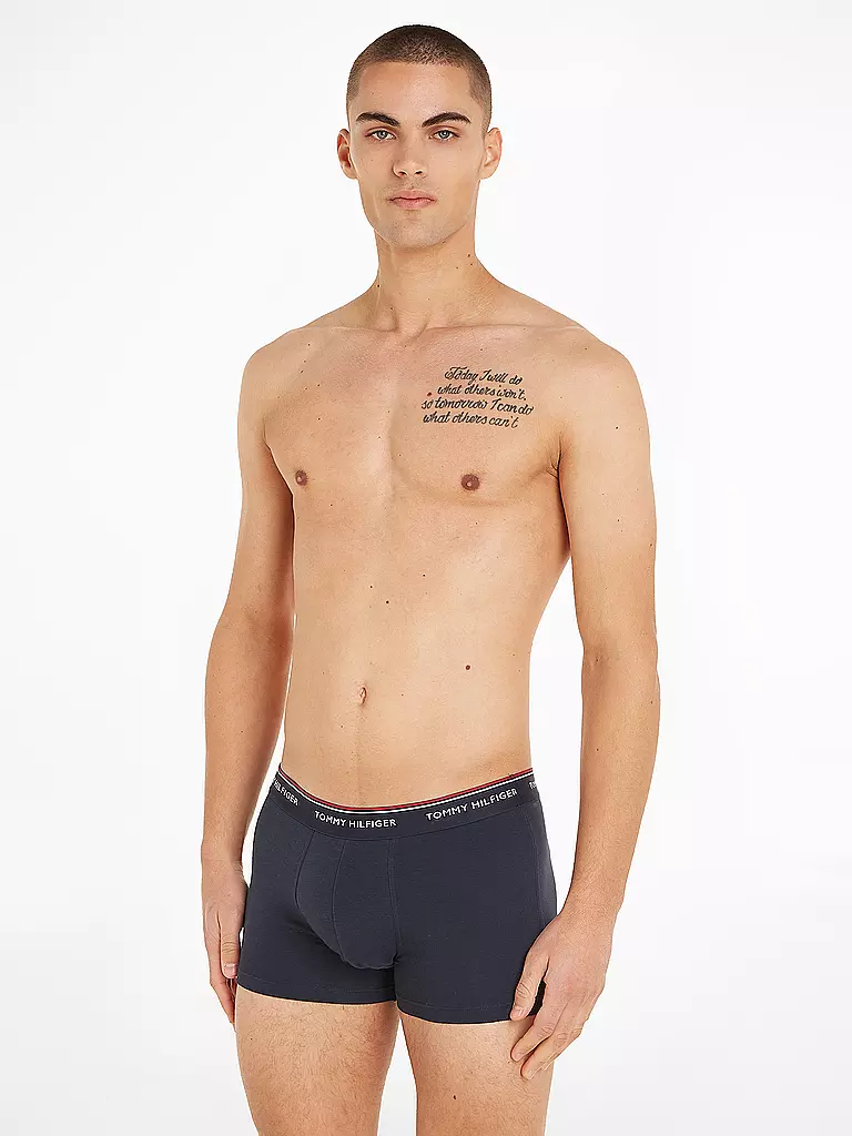 TOMMY HILFIGER | Pants lot de 3 bleu | dunkelblau
