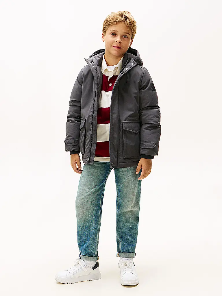 TOMMY HILFIGER | Parka garçon | grau