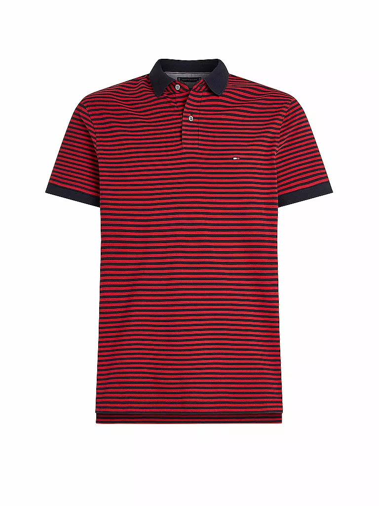 TOMMY HILFIGER | Polo coupe classique | rot