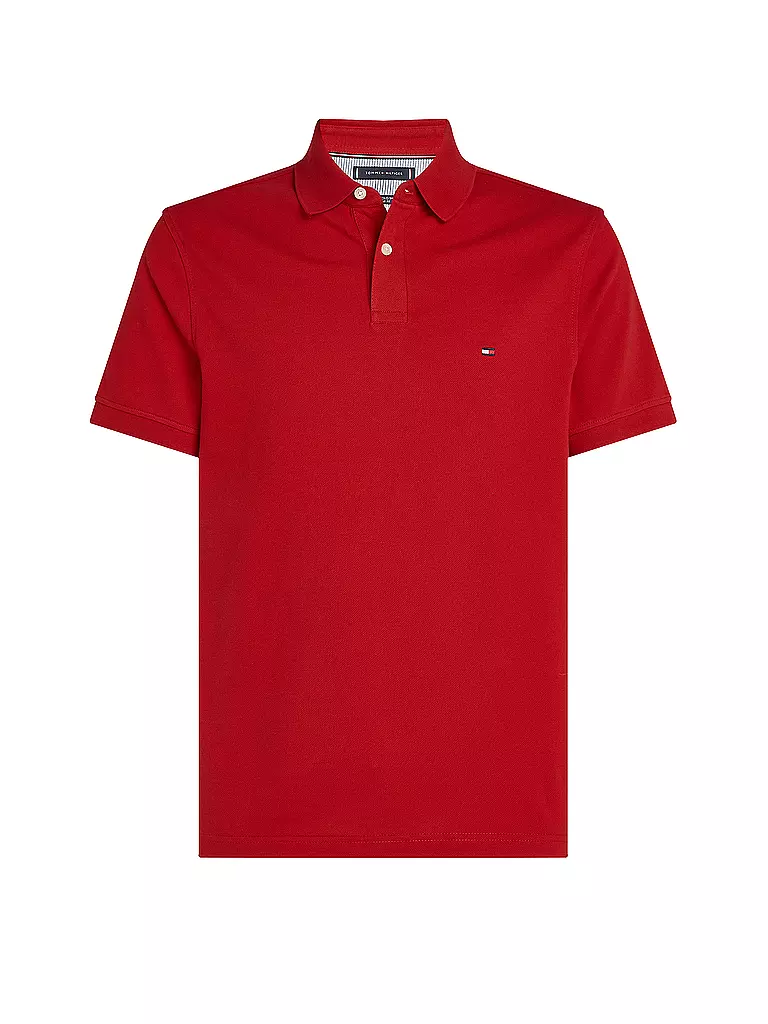 TOMMY HILFIGER | Polo coupe droite | rot