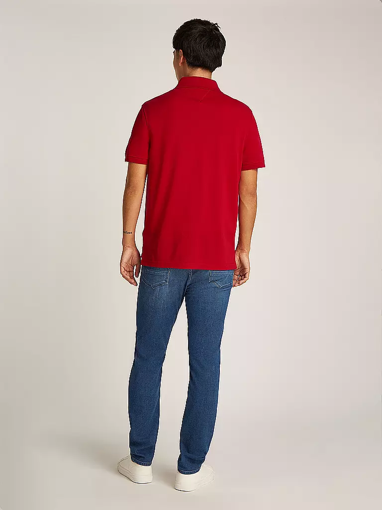 TOMMY HILFIGER | Polo coupe droite | rot