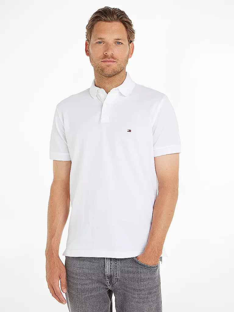 TOMMY HILFIGER | Polo coupe regular | weiss