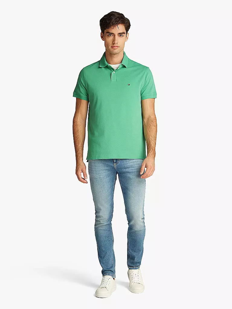 TOMMY HILFIGER | Polo coupe regular | grün