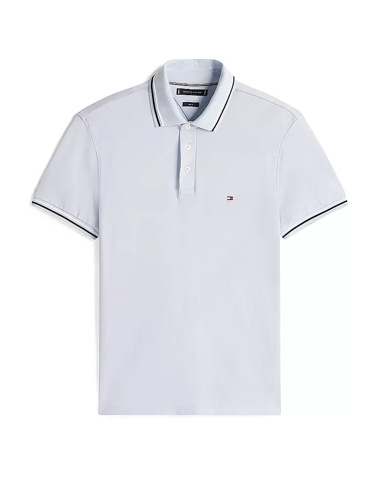 TOMMY HILFIGER | Polo Slim Fit | hellblau