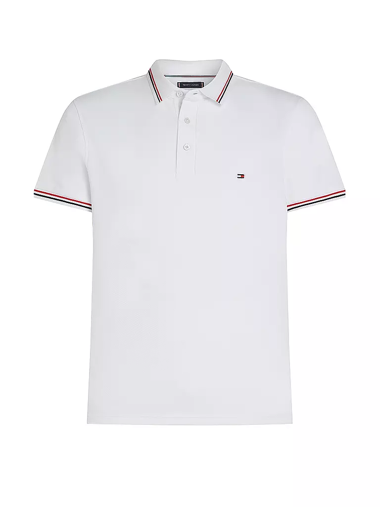 TOMMY HILFIGER | Polo Slim Fit | weiss