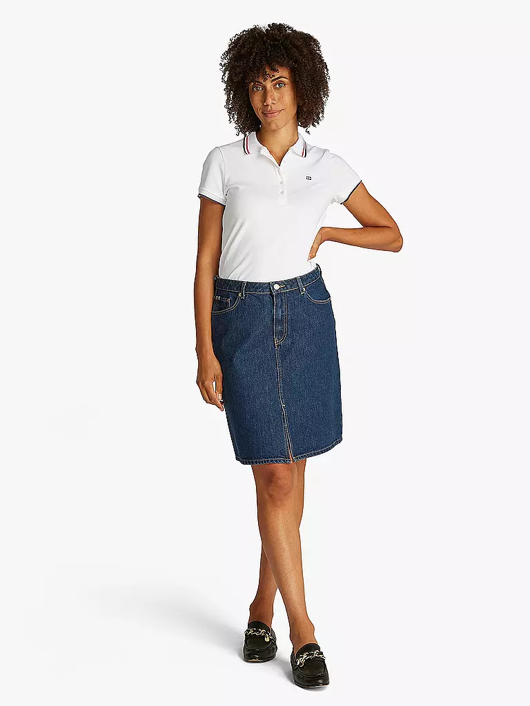 TOMMY HILFIGER | Polo Slim Fit | weiss