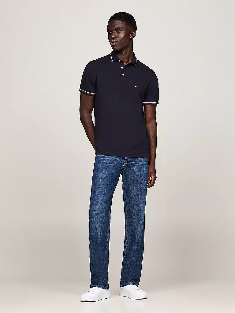 TOMMY HILFIGER | Polo Slim Fit | blau