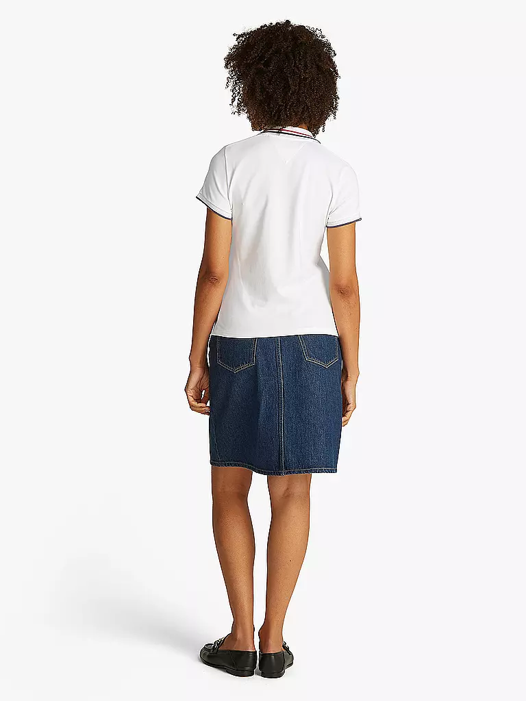 TOMMY HILFIGER | Polo Slim Fit | weiss