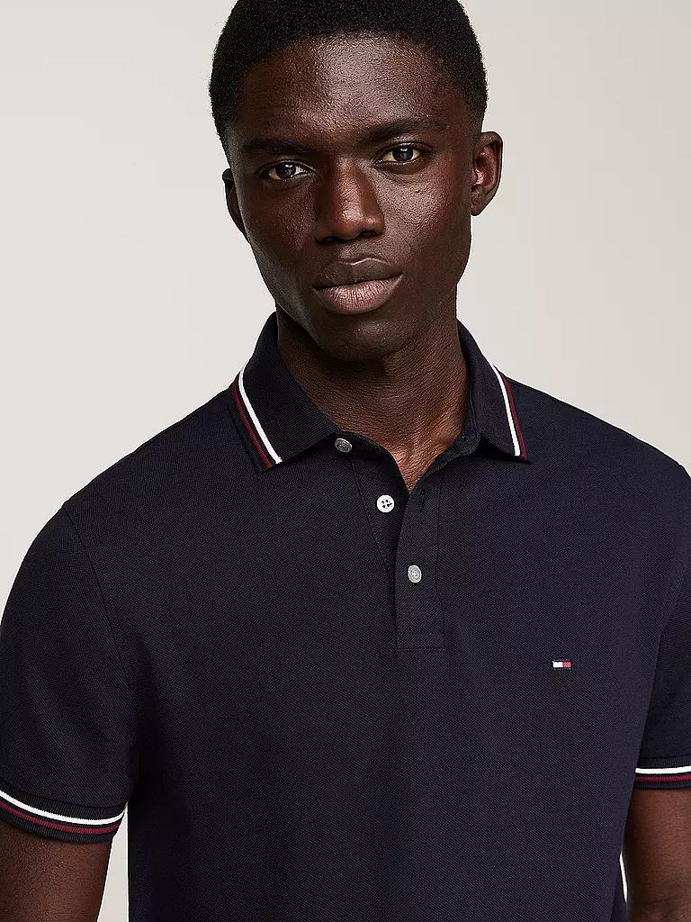 TOMMY HILFIGER | Polo Slim Fit | blau