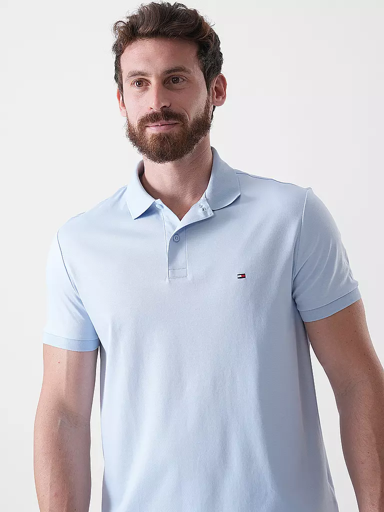 TOMMY HILFIGER | Polo | hellblau