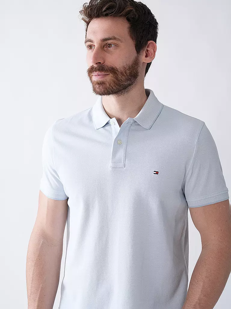 TOMMY HILFIGER | Polo | hellblau