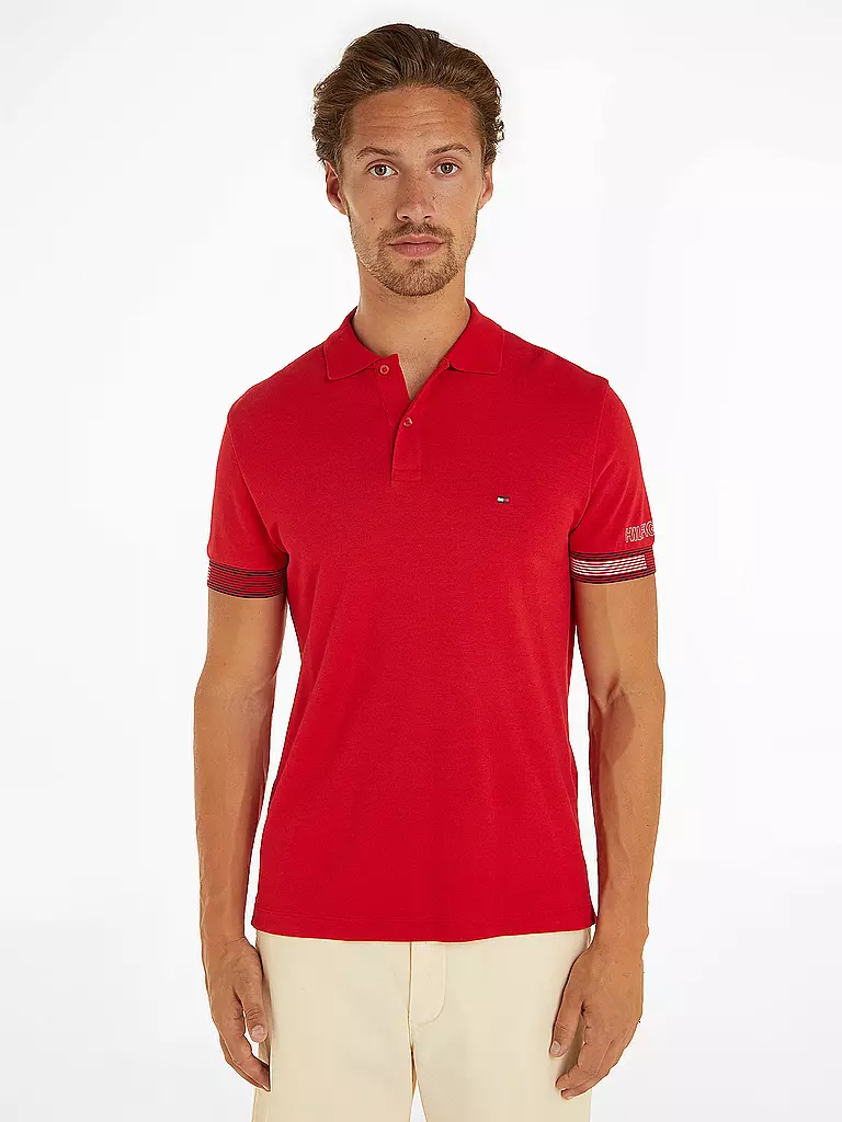 TOMMY HILFIGER | Poloshirt  | Rouge