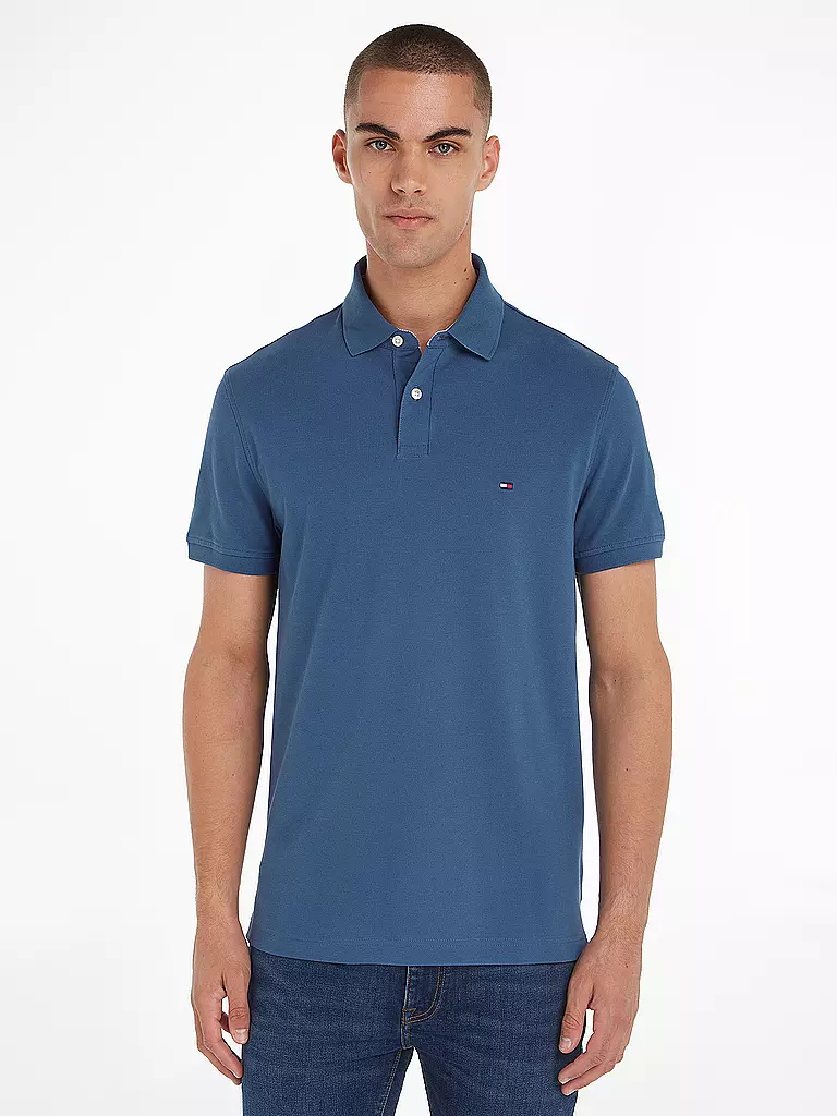 TOMMY HILFIGER | Poloshirt Coupe Régulière | blau