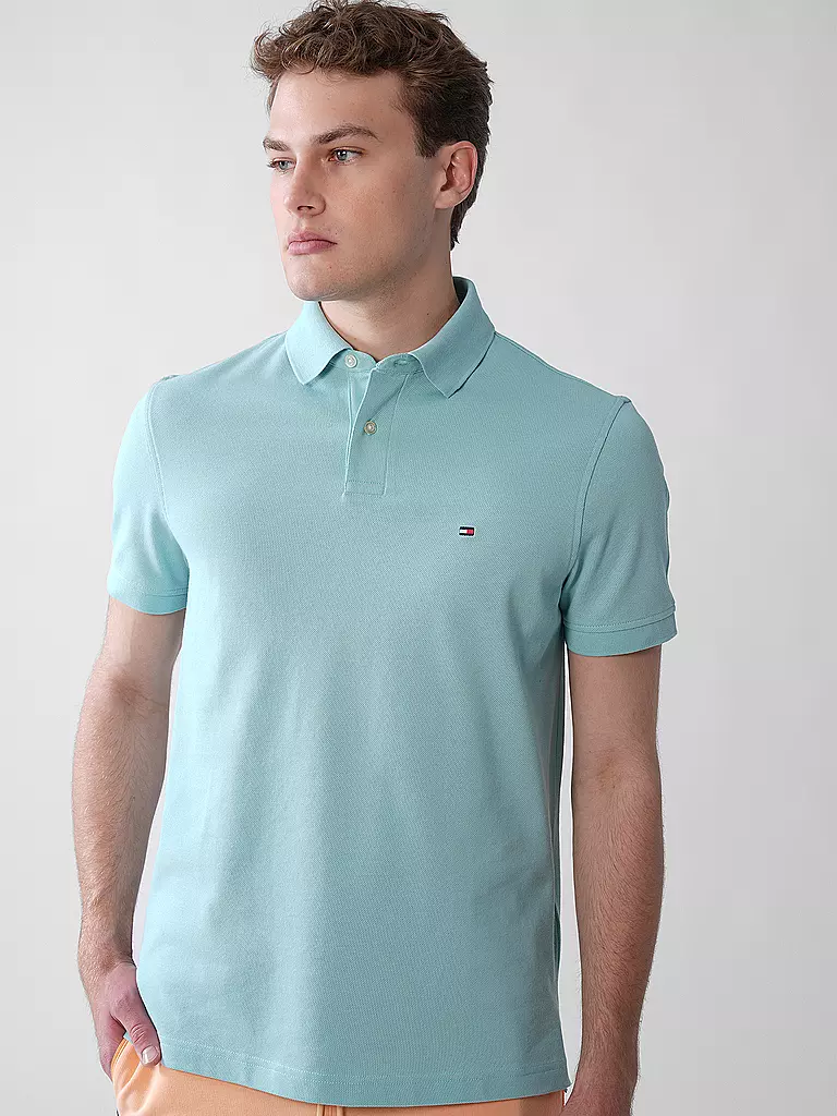 TOMMY HILFIGER | Poloshirt Coupe Régulière | hellgrün