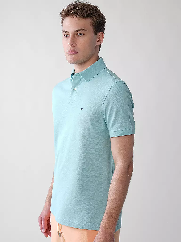 TOMMY HILFIGER | Poloshirt Coupe Régulière | hellgrün