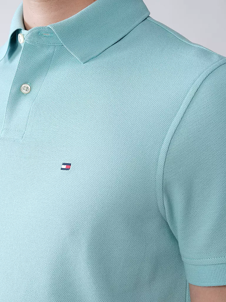 TOMMY HILFIGER | Poloshirt Coupe Régulière | hellgrün
