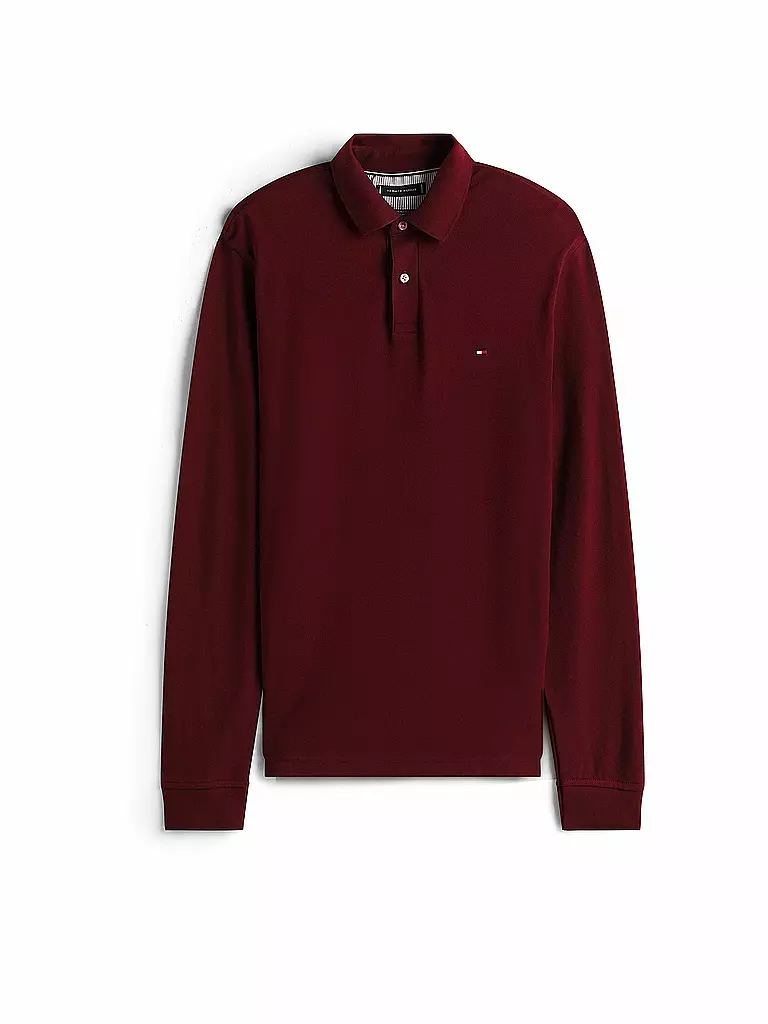 TOMMY HILFIGER | Poloshirt Coupe Regular 1985 | dunkelrot