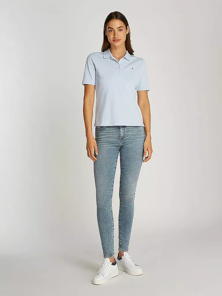 TOMMY HILFIGER | Poloshirt Coupe Regular 1985 | hellblau