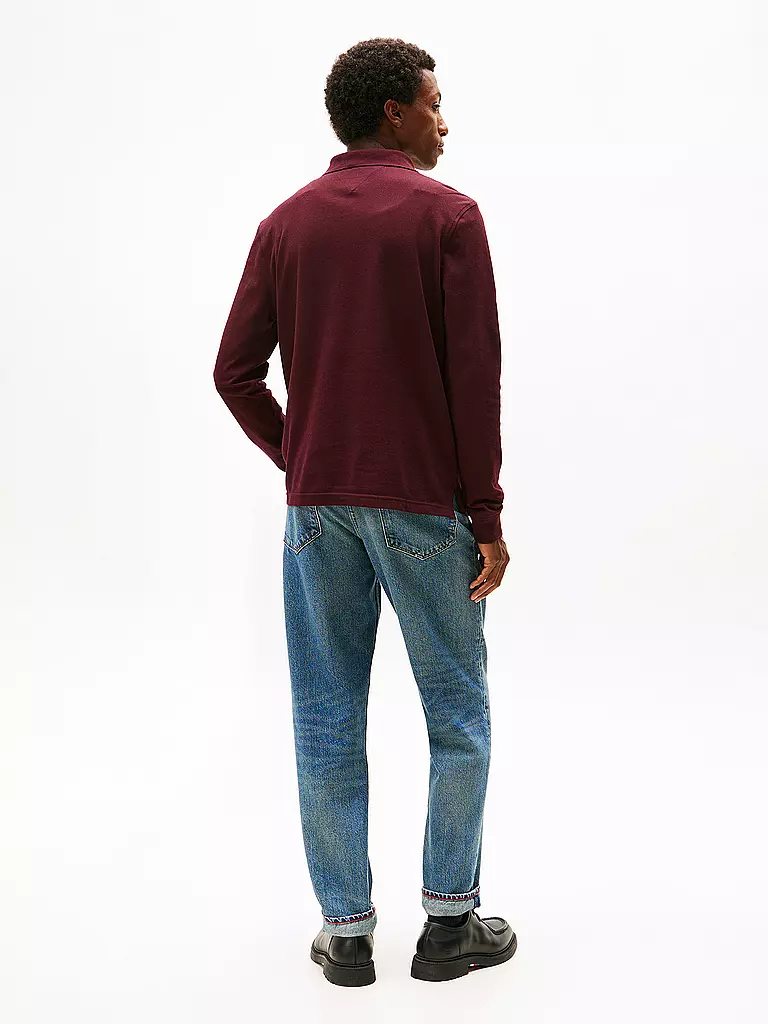 TOMMY HILFIGER | Poloshirt Coupe Regular 1985 | dunkelrot