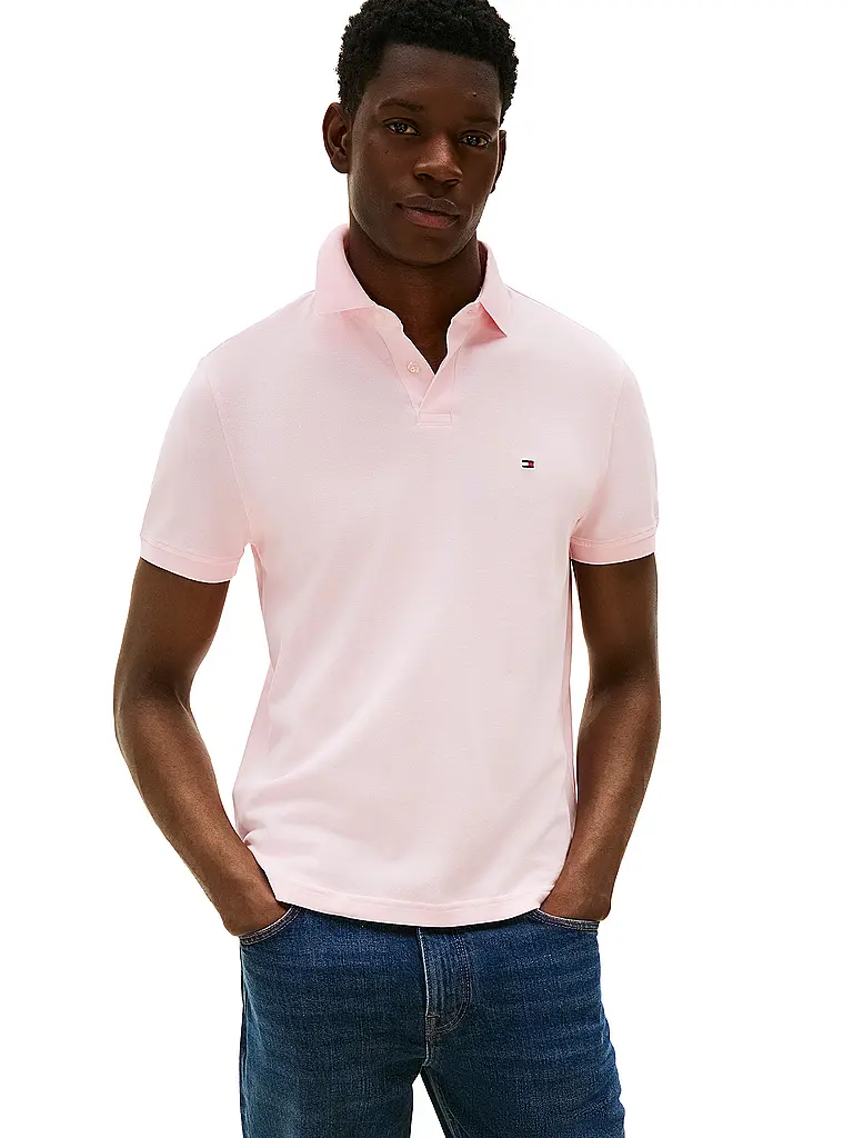 TOMMY HILFIGER | Poloshirt coupe regular | Rose