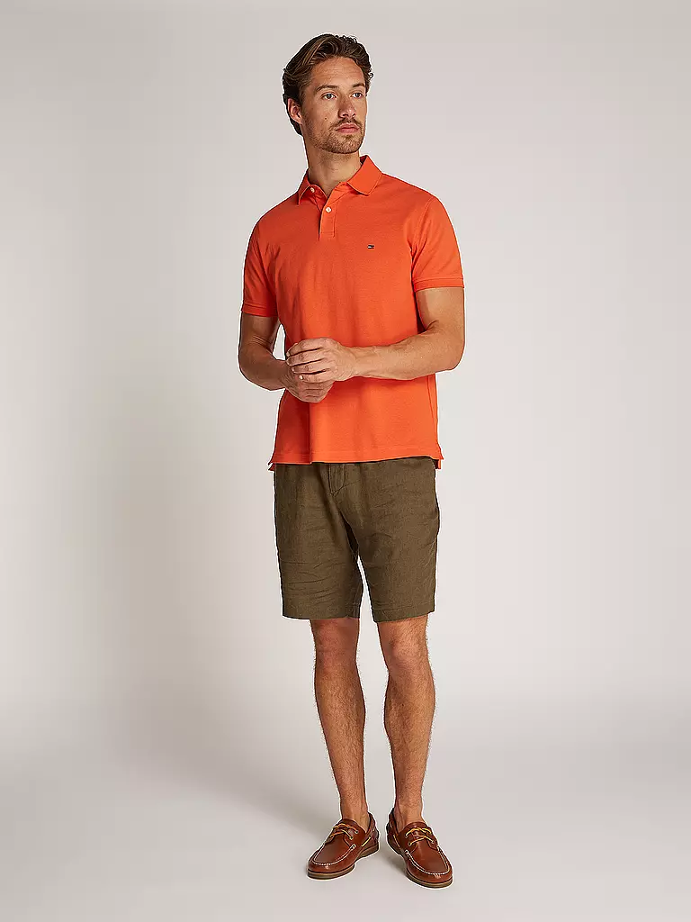 TOMMY HILFIGER | Poloshirt coupe regular | orange