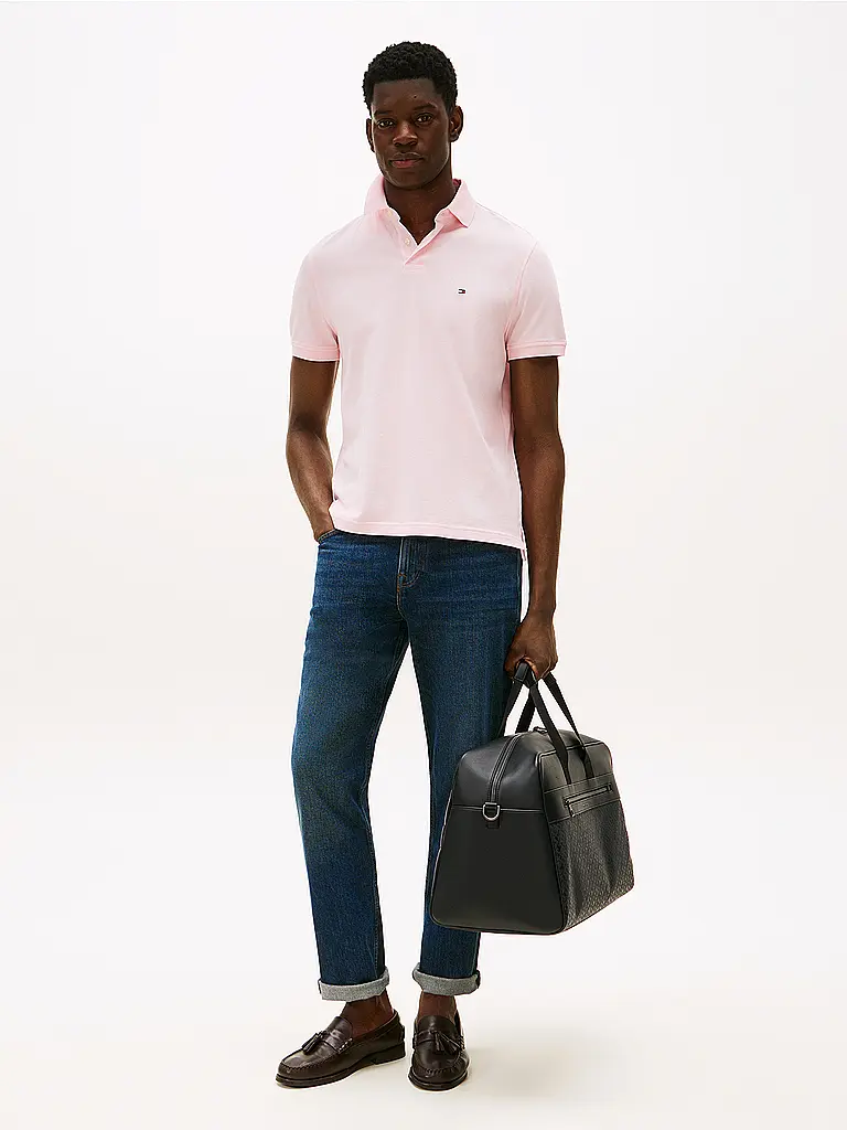 TOMMY HILFIGER | Poloshirt coupe regular | Rose