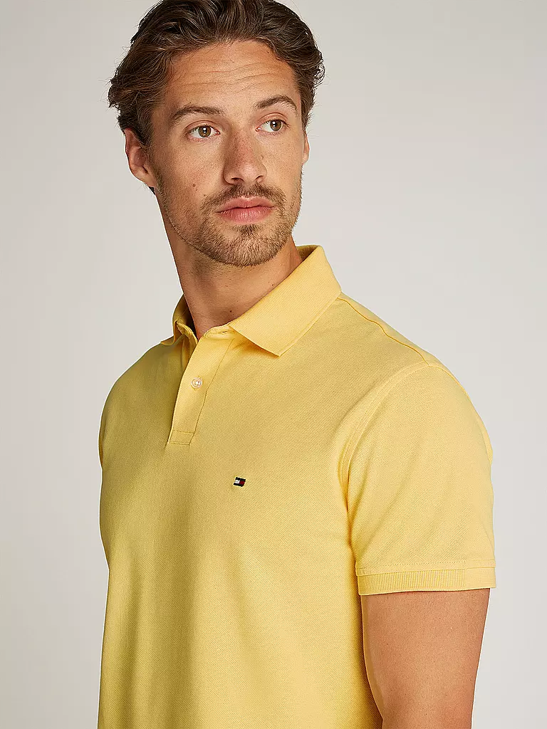 TOMMY HILFIGER | Poloshirt Coupe Regular | gelb