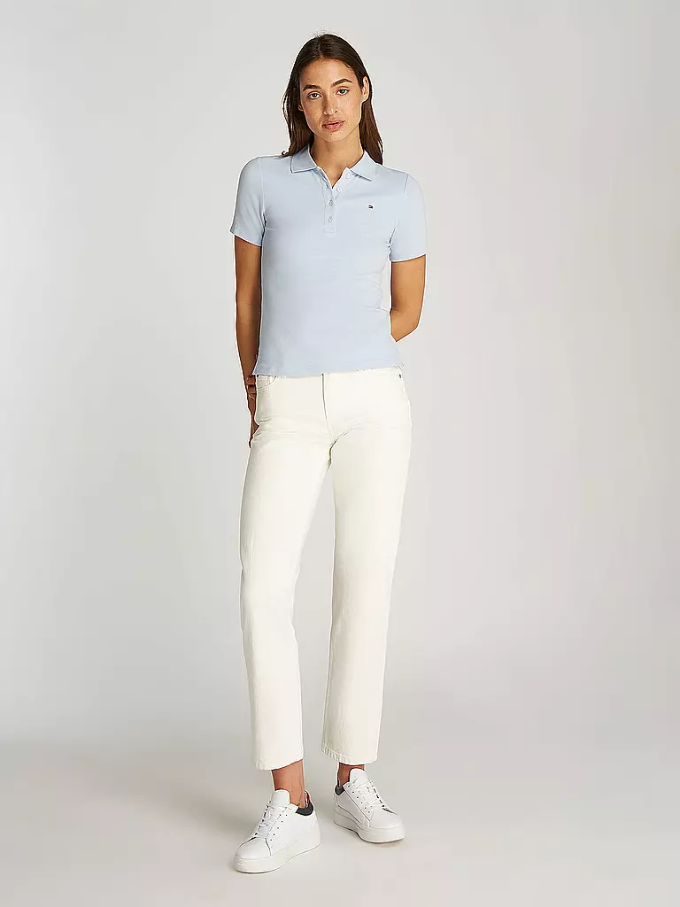 TOMMY HILFIGER | Poloshirt Coupe Slim 1985 | hellblau