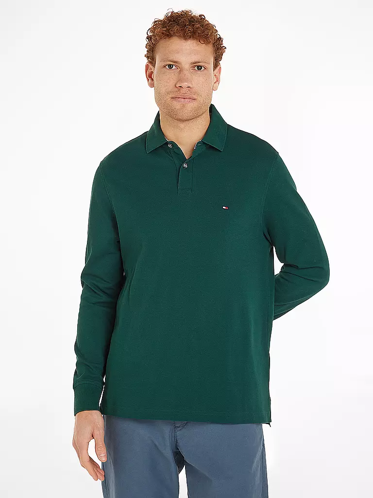 TOMMY HILFIGER | Poloshirt Coupe Standard 1985 | dunkelgrün