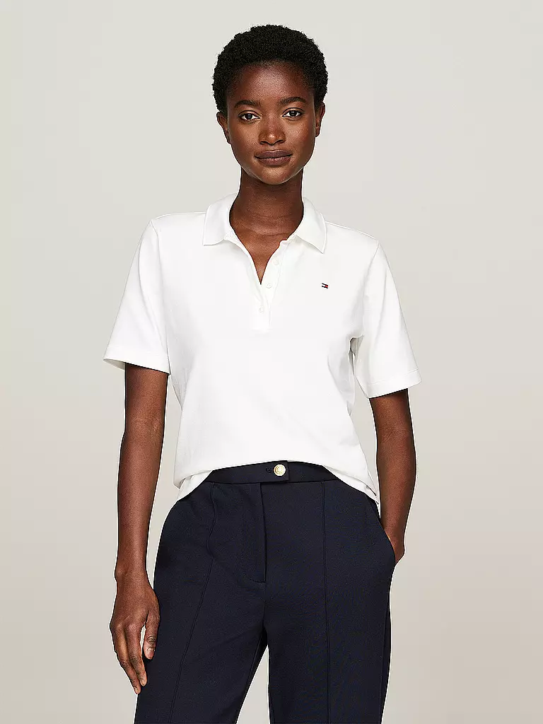 TOMMY HILFIGER | Poloshirt Coupe Standard 1985 | weiss