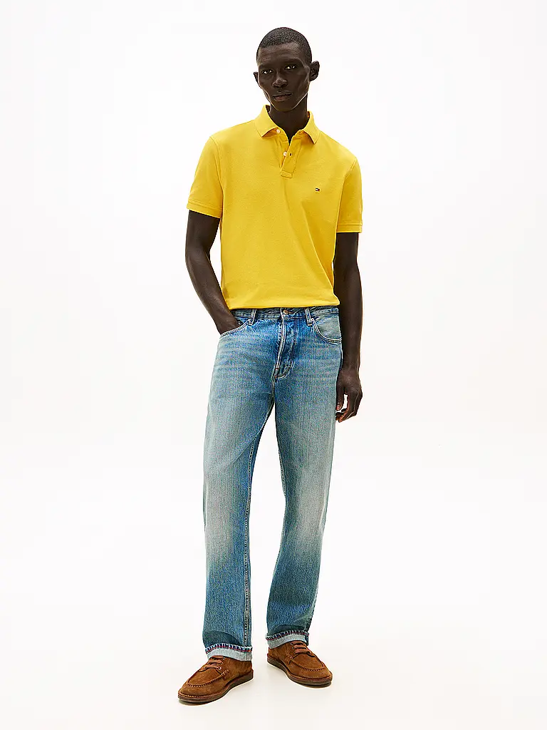 TOMMY HILFIGER | Poloshirt Coupe Standard | Jaune