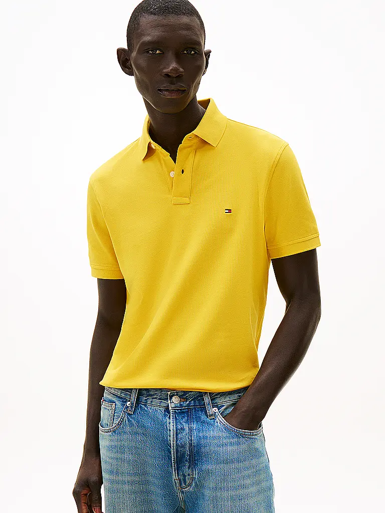 TOMMY HILFIGER | Poloshirt Coupe Standard | Jaune