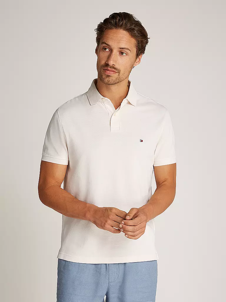 TOMMY HILFIGER | Poloshirt Coupe Standard | creme
