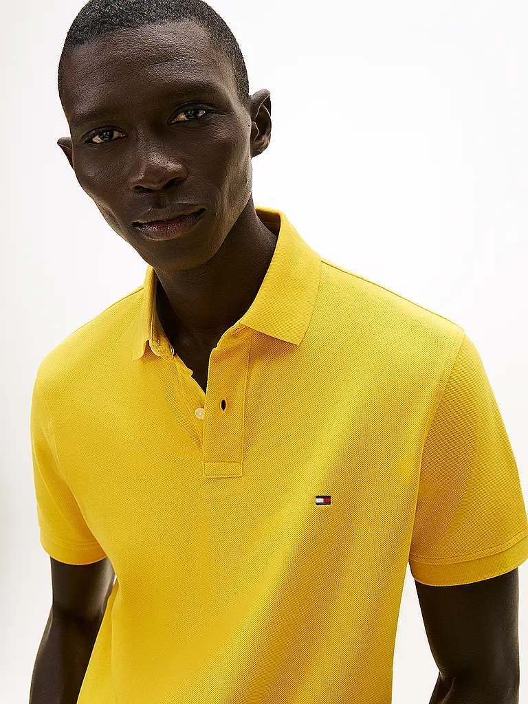 TOMMY HILFIGER | Poloshirt Coupe Standard | Jaune
