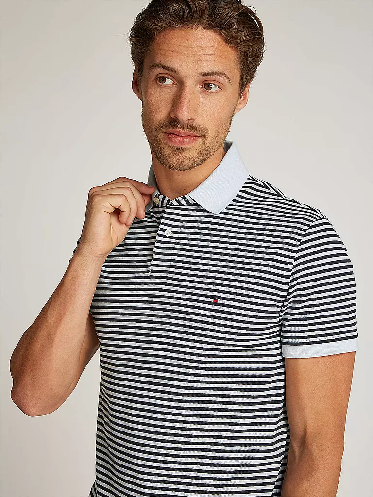 TOMMY HILFIGER | Poloshirt Coupe Standard | hellblau