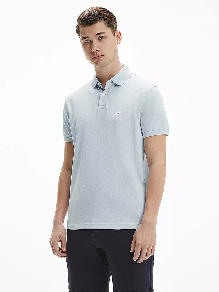 TOMMY HILFIGER | Poloshirt Regular Fit | Bleu clair