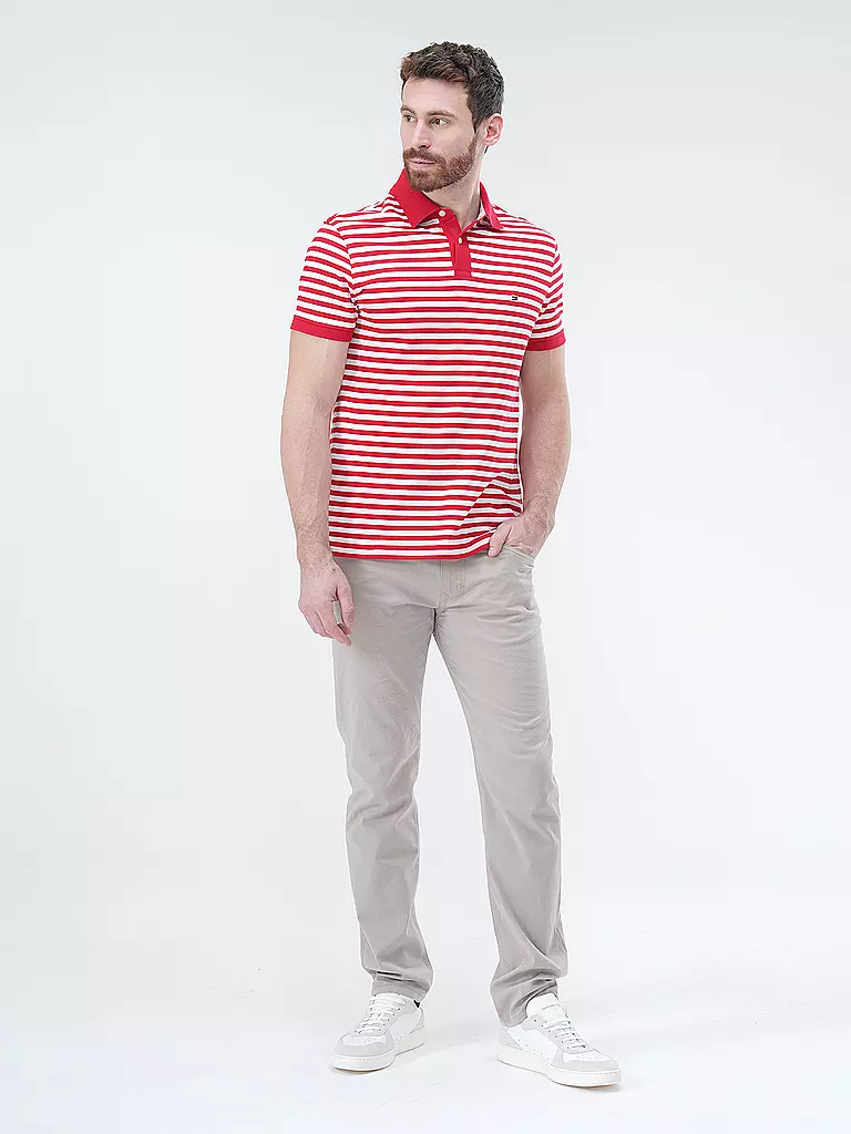 TOMMY HILFIGER | Poloshirt Regular Fit | rot