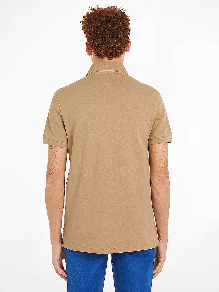 TOMMY HILFIGER | Poloshirt Regular Fit | hellbraun