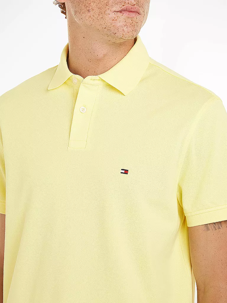 TOMMY HILFIGER | Poloshirt Regular Fit | gelb