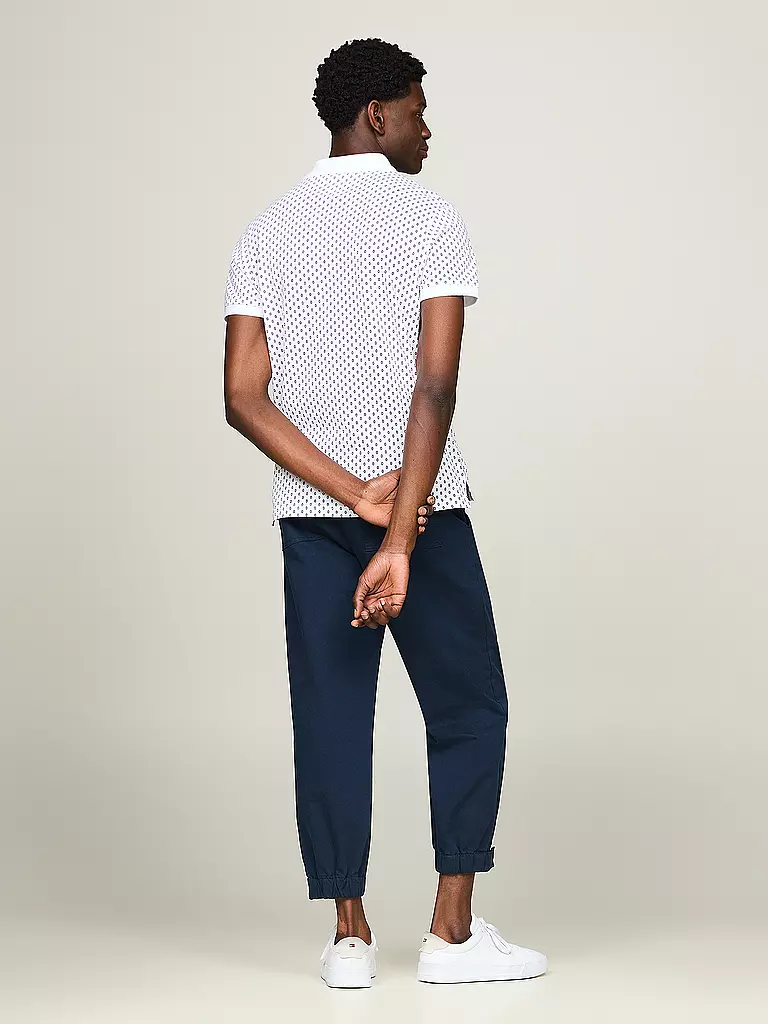TOMMY HILFIGER | Poloshirt Slim Fit | Blanc