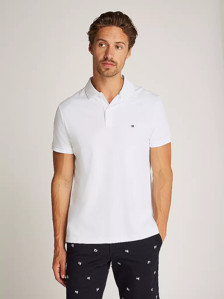 TOMMY HILFIGER | Poloshirt | weiss